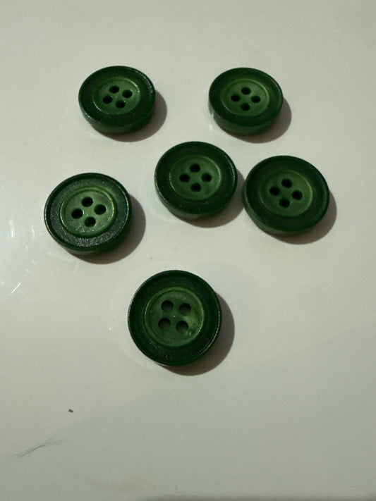 Buttons - Vintage Green #34