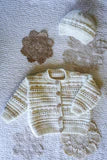 Lowen Cardi and Hat - LisaFDesign BC150