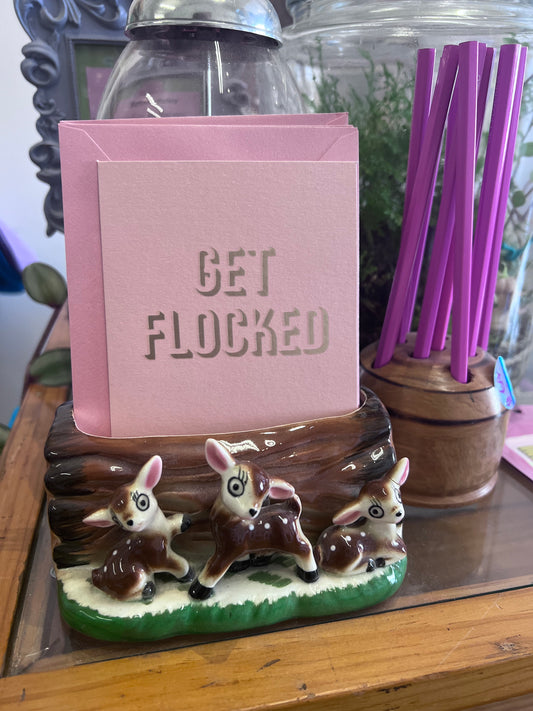 Greeting Cards - Get Flocked