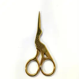 Scissors - Gold Crane