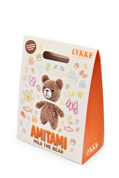 Milo the Bear - Amitami Crochet Kit - Lykke