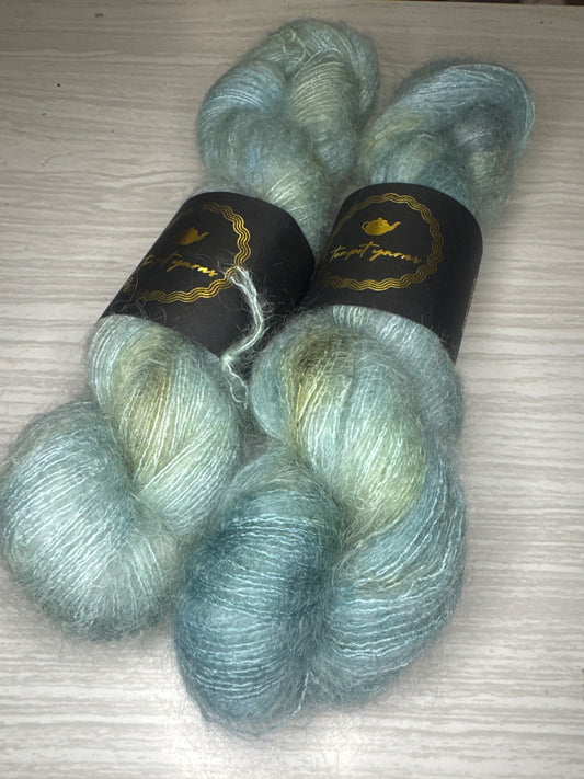 Moss Agate - Mohair - Teapot Yarns