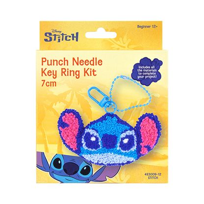 Punch Needle Key Ring Kit - Stitch