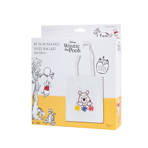 Punch Needle Tote Bag Kit - Winnie the Pooh