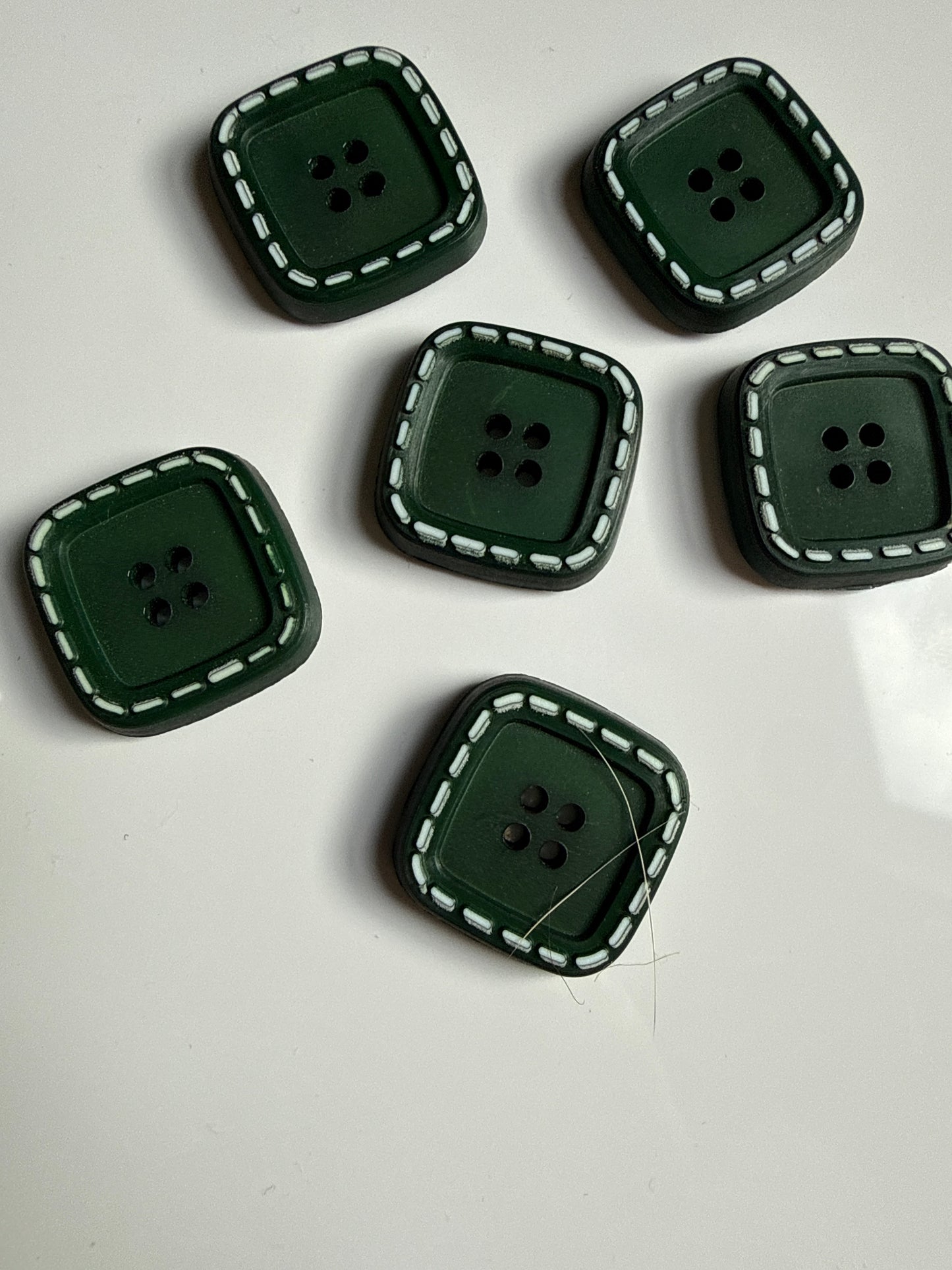 Buttons - Vintage Green #2