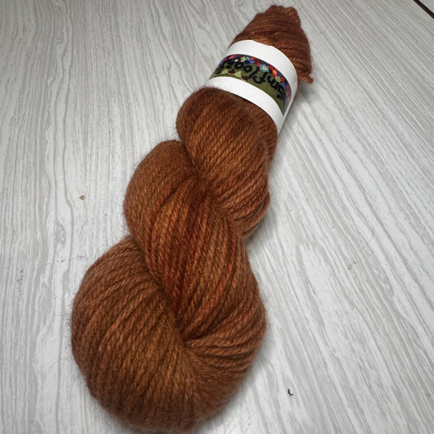 Yarnfloozy - Brushtail 8 Ply - Spiced Pumpkin