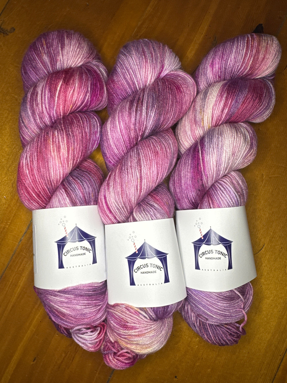 Jubilee Sock - Circus Tonic Handmade Yarn - Viola