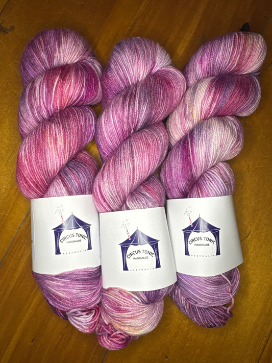 Jubilee Sock - Circus Tonic Handmade Yarn - Viola