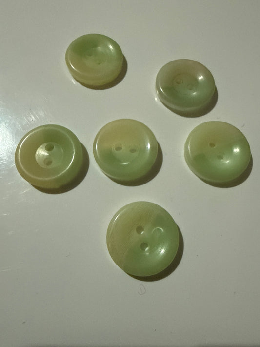 Buttons - Vintage Green #18