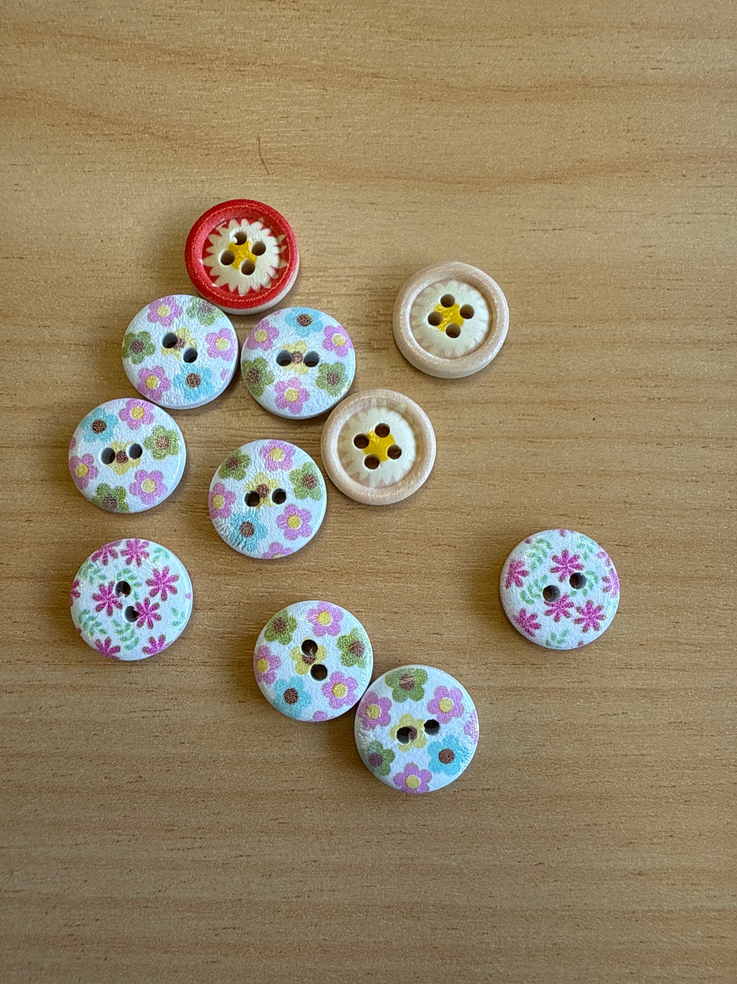 Button Pack - Colour Mix 1