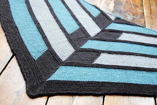 Earth and Sky - Westknits MKAL 2011 Shawl Kit - Fibre Co Road to China Light - 21 DAY PREORDER