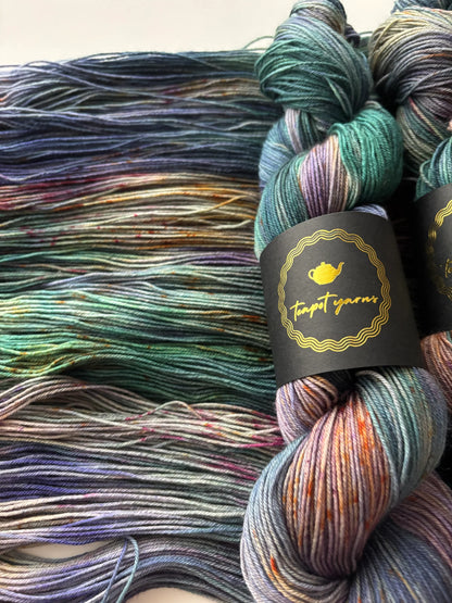 Mermaid Pool - Merino Sock - Teapot Yarns