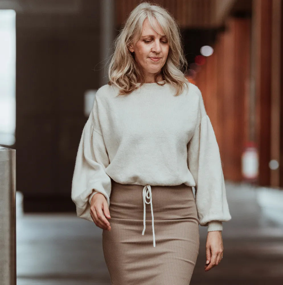 Gather Sleeve Sweater - Purl Foundry
