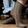 Tartan Socks Kit - Dark Omen Yarn - IN TRANSIT WILL DISPATCH 15/5