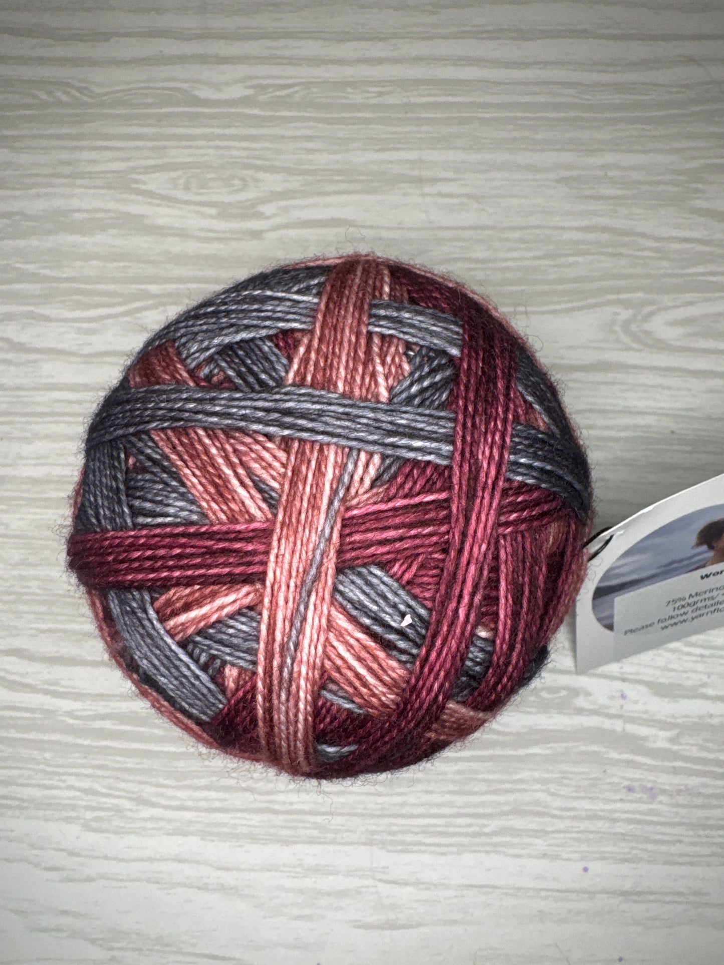 Workhorse Self Striping Sock Yarn #1 - Yarnfloozy