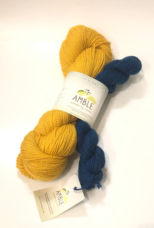 Amble Sock Yarn Sets - Daffodil/Wast Water