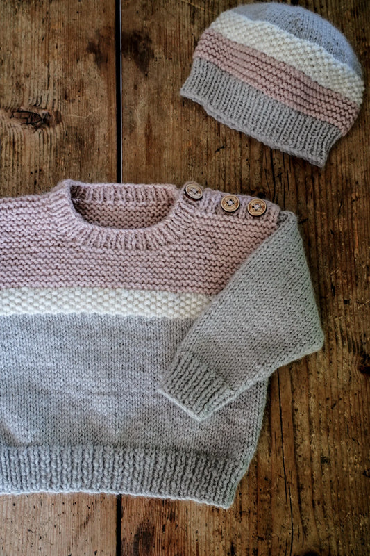 LisaFDesign - BC112 Aspen Sweater and Hat
