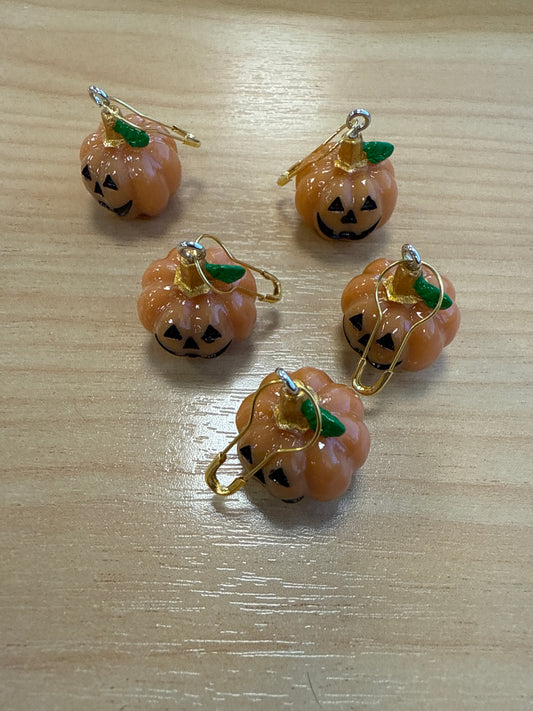 Stitch Markers - Pumpkins