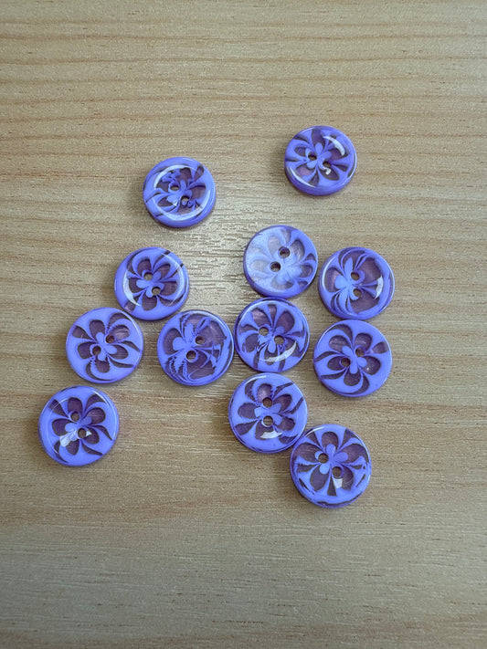 Button Pack - Brights - Purple