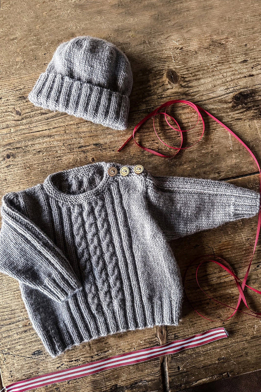 Whitley Sweater and Hat - LisaFdesign - BC149