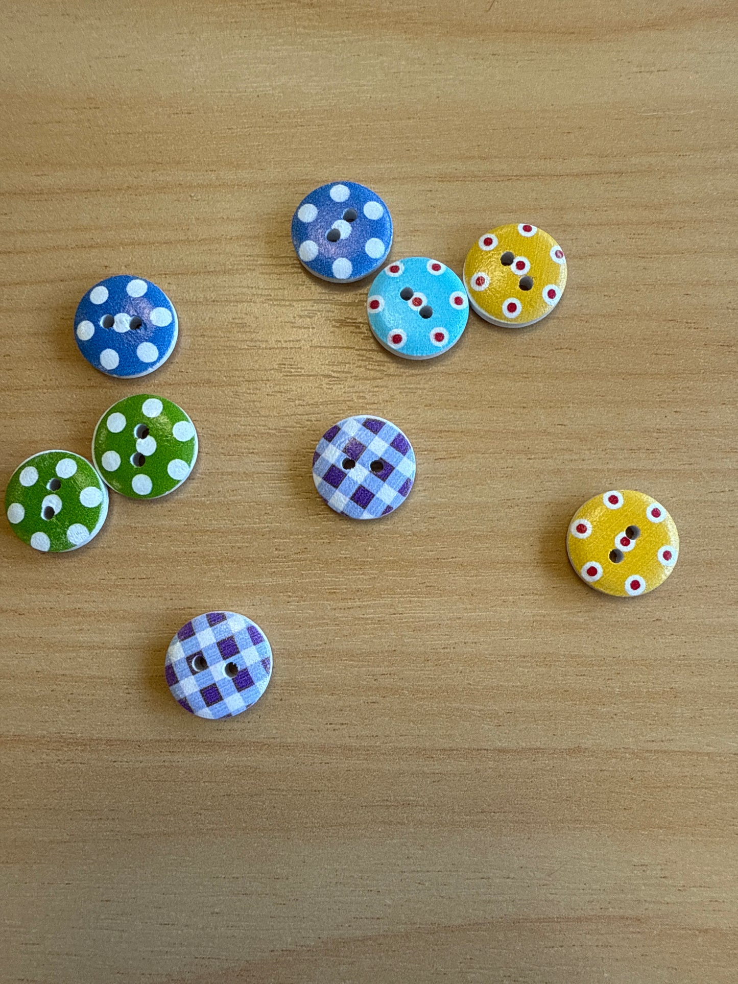 Button Pack - Colour Mix 5