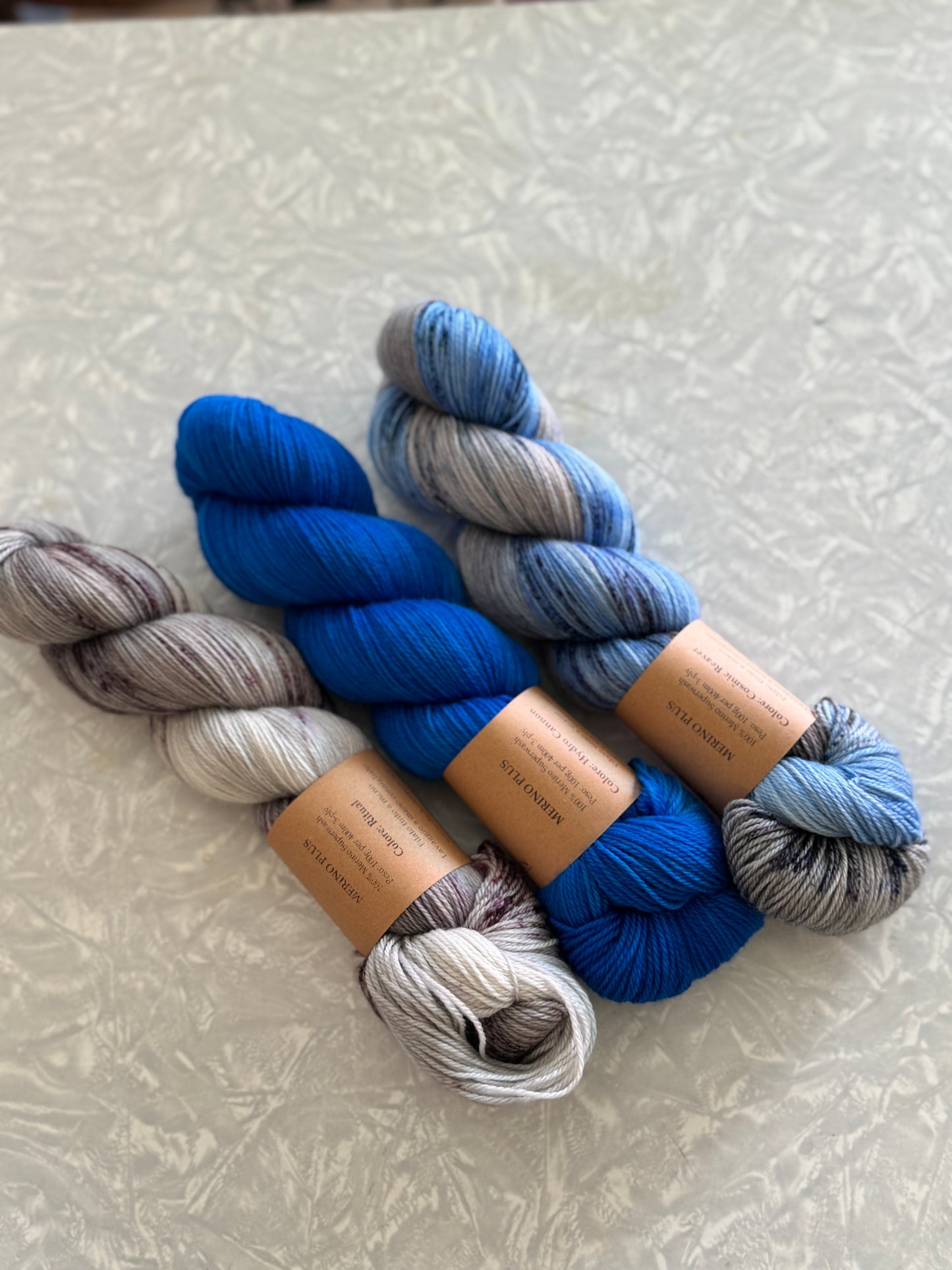 Garter Party Yarn Kit - Aquatic Oblivion