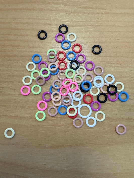 Stitch Markers - Circular Metal - medium