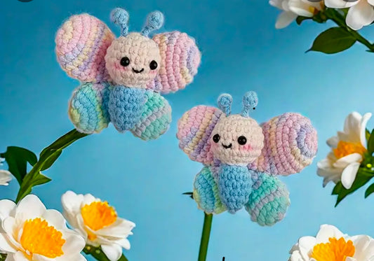 Amigurumi Crochet Kit - Butterflies