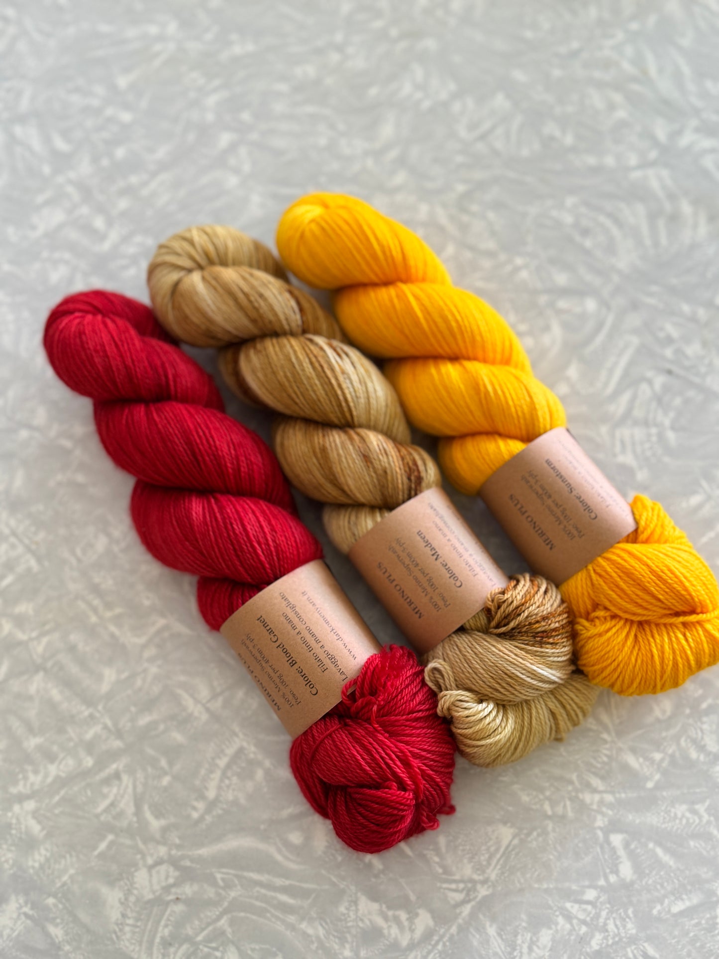 Garter Party Yarn Kit - Dayglow Loyalty