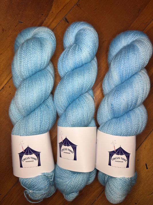 Hoshuku Lace - Circus Tonic Handmade Yarn - Tea Cup