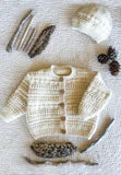Lowen Cardi and Hat - LisaFDesign BC150