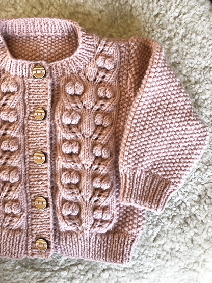 LisaFDesign - BC117 Dahlia Cardi and Hat