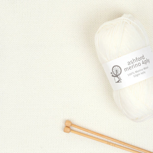 Ashford - Pearl - Merino 4 Ply