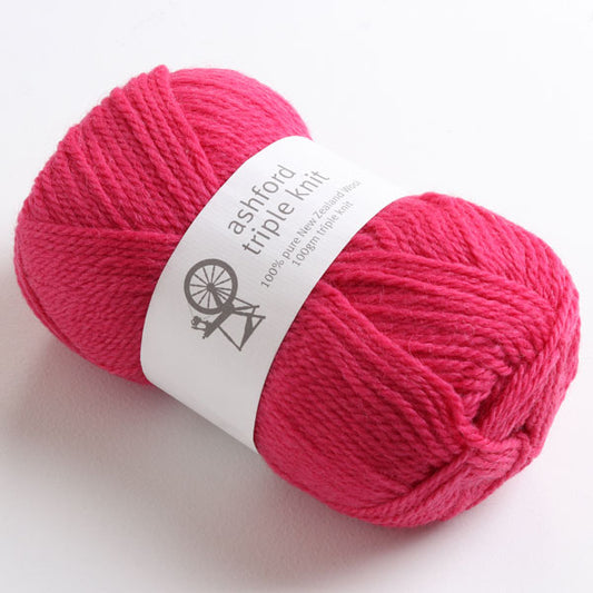 Ashford - Fuchsia - Triple Knit