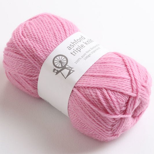 Ashford - Flamingo - Triple Knit