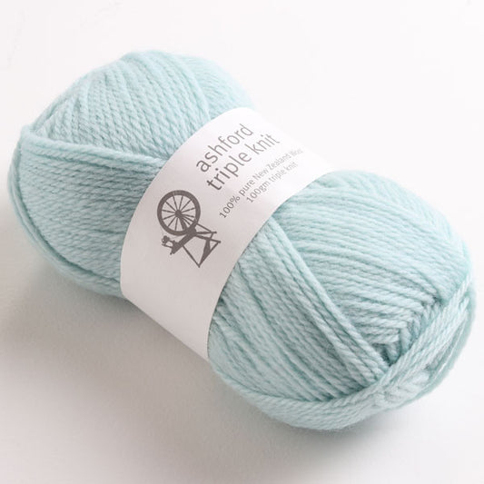 Ashford - Pastel Mint - Triple Knit