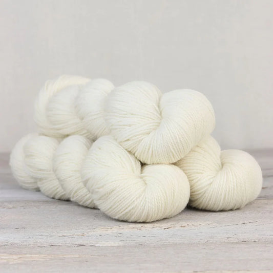 Fibre Co - Amble Sock Yarn - White Heather - PREORDER