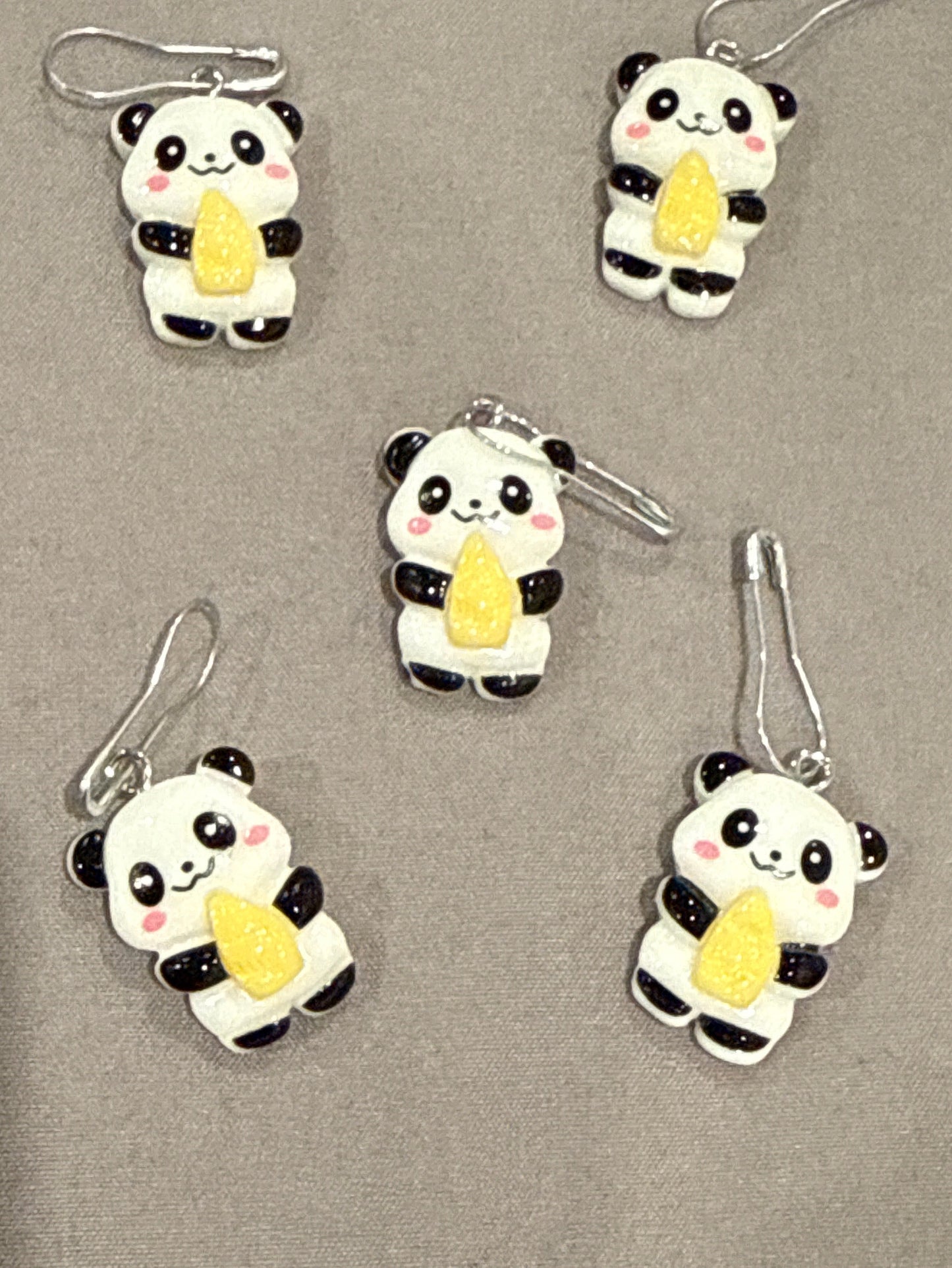 Stitch Markers - Pandas