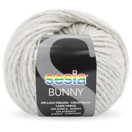 Sesia - Bunny Chunky Yarn - Silver Grey 6012