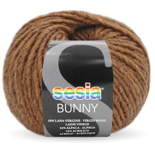 Sesia - Bunny Chunky Yarn - Brown Mix 8494