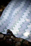 LisaFDesign - BC10 Zig Zag Stripe Baby Blanket