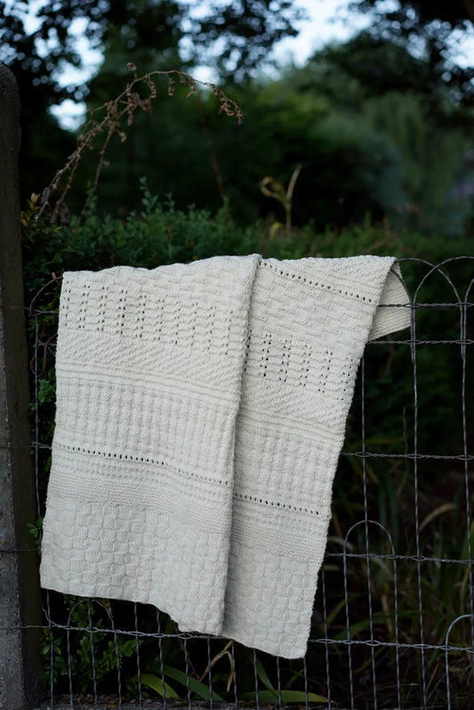LisaFDesign - Stitch Sampler Blanket Kit - Burnt Hill Vespers Yarn