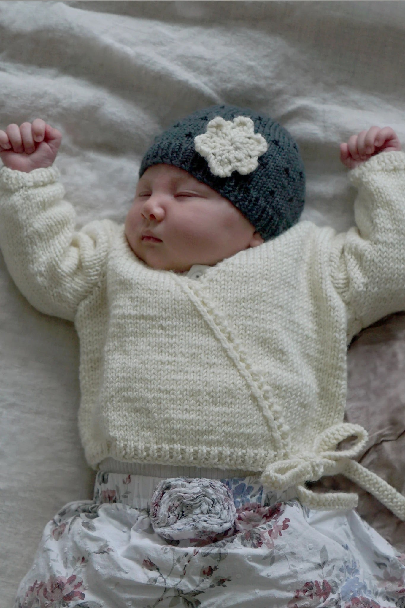 LisaFDesign - BC73 Sophia Wrap Cardi and Hat