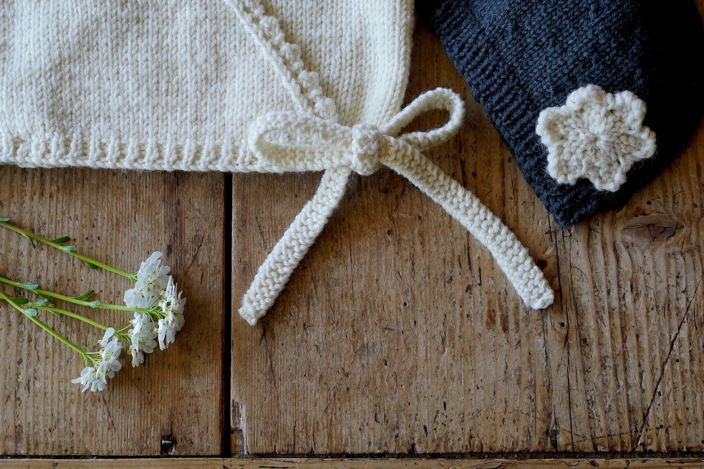 LisaFDesign - BC73 Sophia Wrap Cardi and Hat