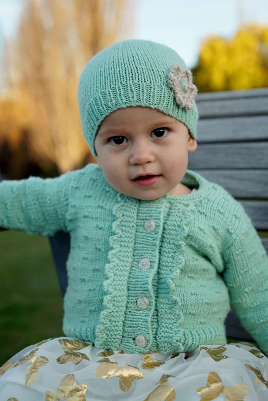 LisaFDesign - BC83 Imogen Cardi and Hat