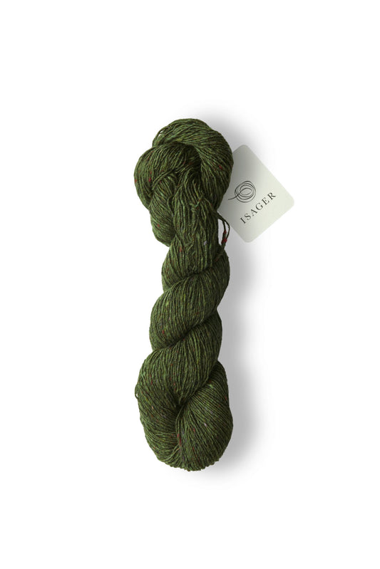 Isager - Tweed - Bottle Green