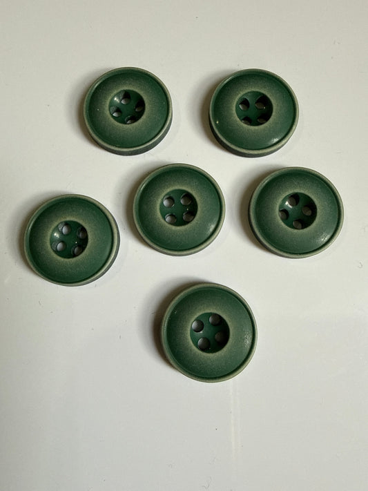 Buttons - Vintage Green #4
