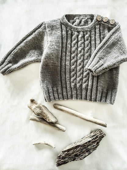 Whitley Sweater and Hat - LisaFdesign - BC149