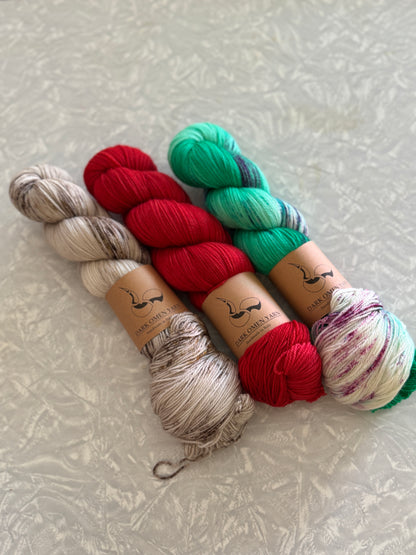 Garter Party Yarn Kit - Blood Forest