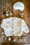 Lowen Cardi and Hat - LisaFDesign BC150